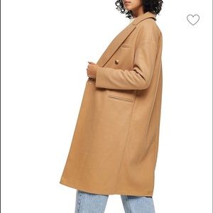 Topshop Classic Camel Coat